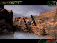 une photo d'Ã©cran de Star Wars - Rebel Assault 2 sur Sony Playstation